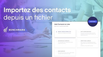 Comment importer des contacts depuis un fichier?