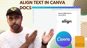The SECRET to Perfect Text Alignment in Canva Docs | how to align text in canva docs