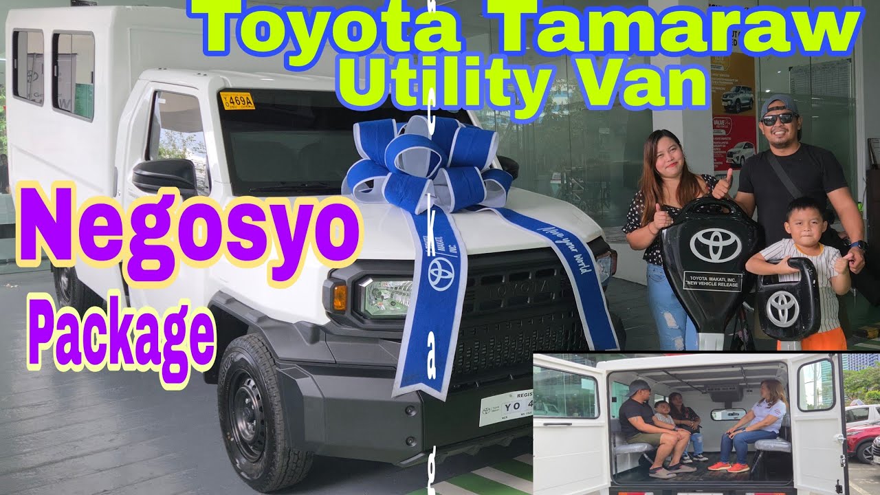 TOYOTA TAMARAW UTILITY VAN TEST DRIVE REVIEWS NG MAG ASAWA KAYA NAPABILI