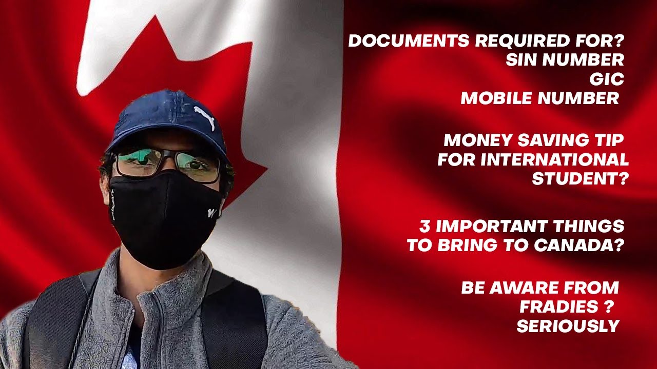 FIRST THING TO DO IN CANADA AFTER QUARANTINE | GIC/SIN/MOBILE NUMBER | SEPT2020 | FRAUDS