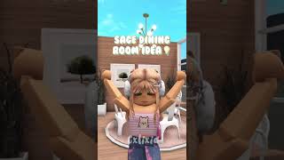 bloxburg sage dining room build idea! #shorts #bloxburg #bloxburgbuild bloxburg sage dining room build idea! #shorts #bloxburg #bloxburgbuild