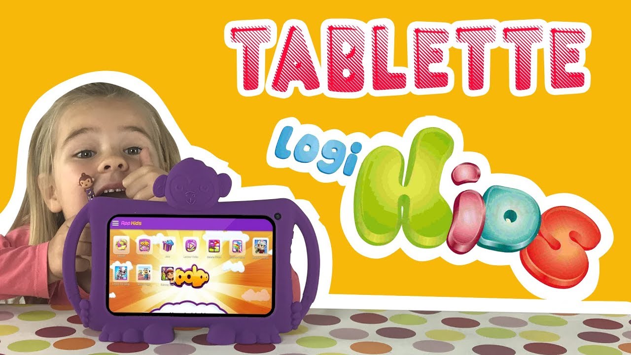 ON TESTE LA NOUVELLE TABLETTE POUR ENFANTS LOGIKIDS 3 !!!! - KID STUDIO  TEST 