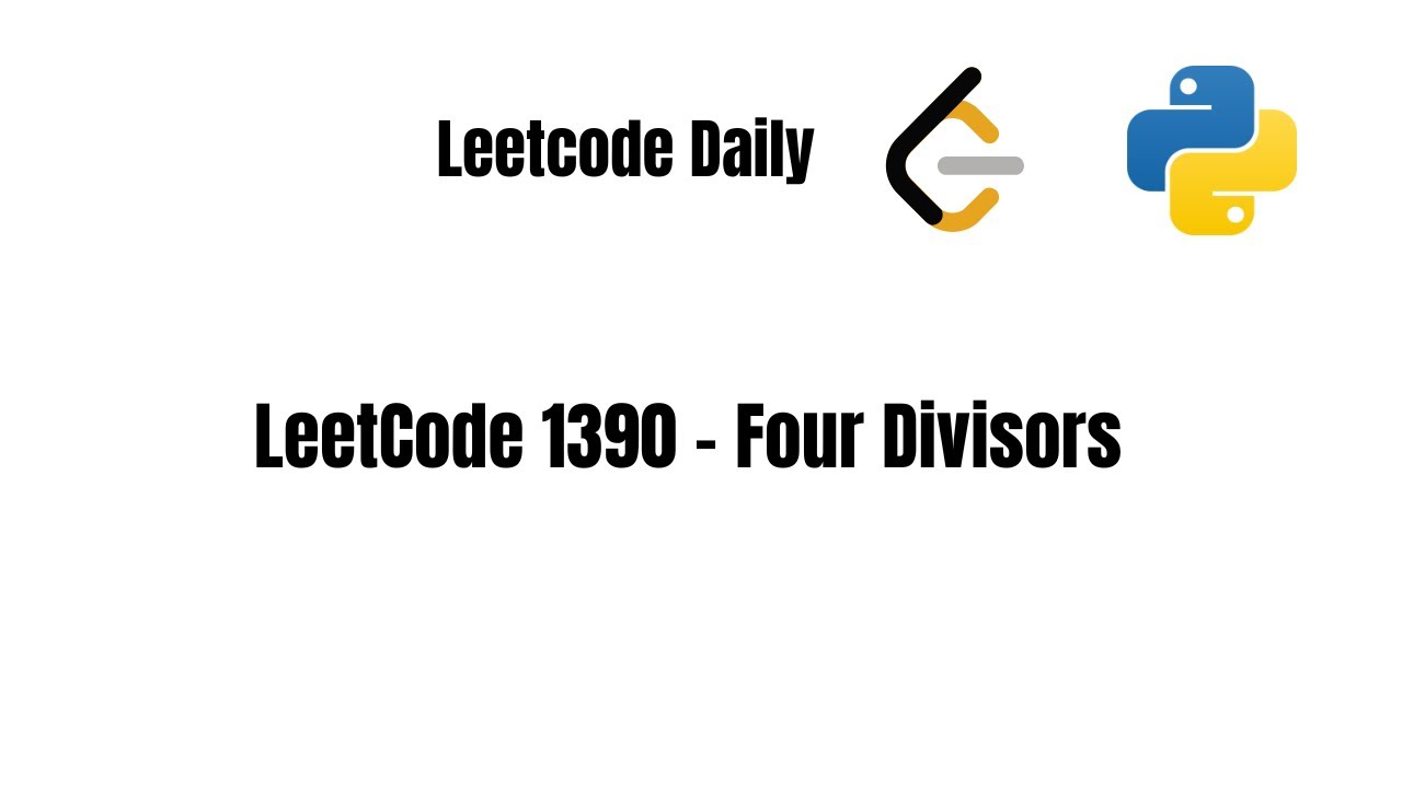 LeetCode Daily 1390. Четыре делителя
