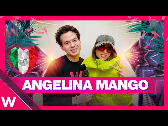 🇮🇹 Angelina Mango (Italy Eurovision 2024) | Emporia Lounge Interview in Malmö