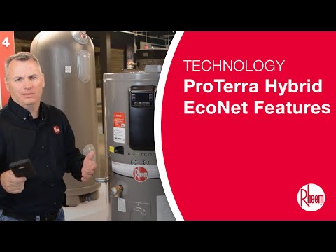 Rheem ProTerra EcoNet Features