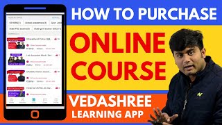 How to purchase online course | Vedashree Learning App screenshot 2
