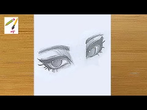 How to Draw Realistic Eyes - Step by Step || Easy Way for Beginners ...