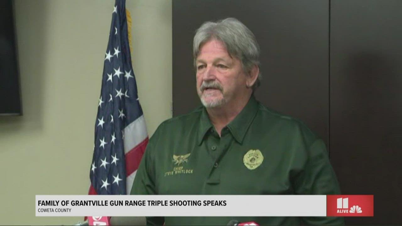 Grantville Police chief speaks alongside family of 3 killed at gun store YouTube