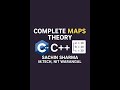 C++ STL Map Explained🔥| Key-Value Pairs, Insertion, Deletion &amp; Iteration | Interview | SACHIN SHARMA