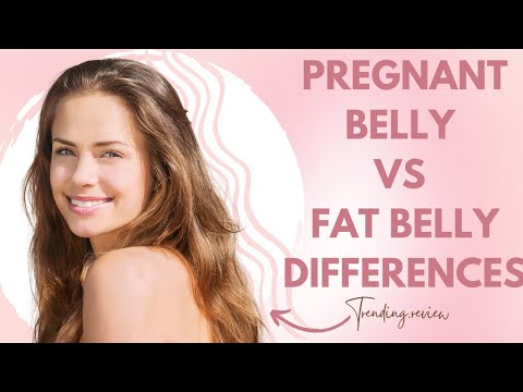 Pregnant belly vs fat belly differences