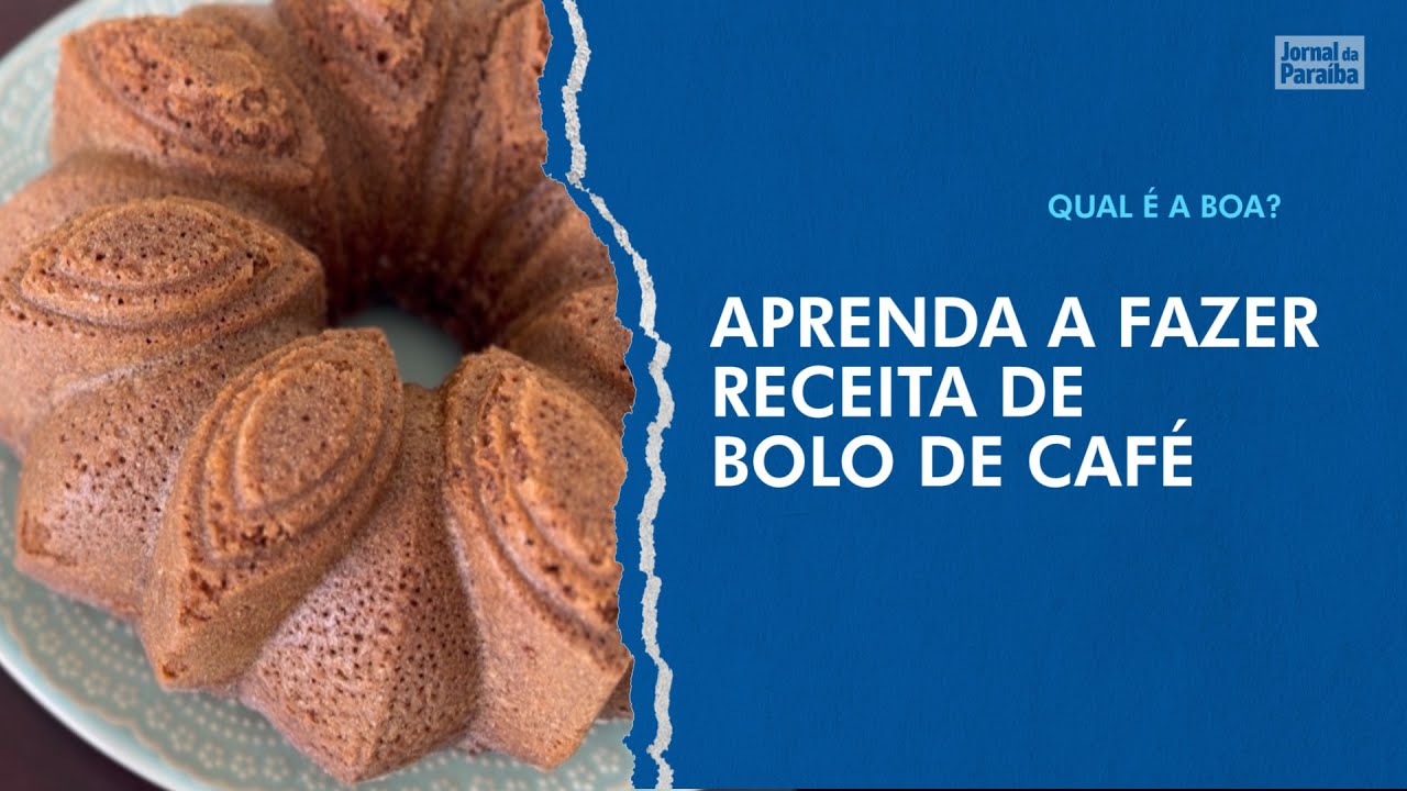 Dia do Café: aprenda a fazer receita de bolo de café