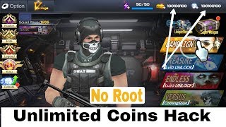 How to hack Gold/Diamond/Money in Gun War: SWAT Terrorist Strike | No Root | Android Office screenshot 1