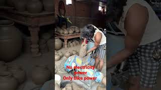 electric power no only bike power pug mill clay making