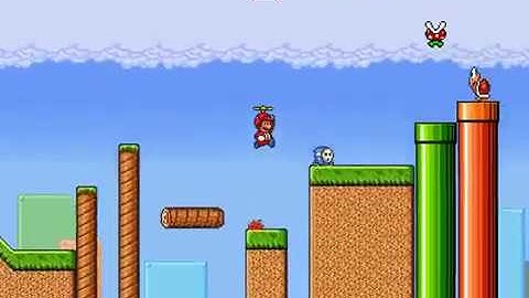 First level for episode (SMBX 1.4.4) Custom level  (By:TheMKnez)