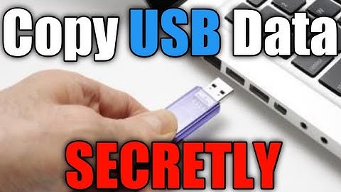Copy USB Data automatically and Secretly | Auto Copy USB Data | Techno Zaibi