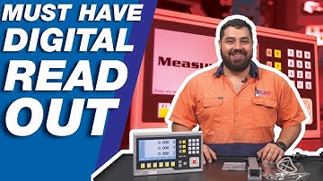 Must-Have for Milling and Lathe Operations: Measumax MX-30i Digital Readout | Demo by Anthony