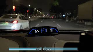 G3 GPS Car HUD Speedometer Head Up Display Digital Reminder Alarm, Speedometer screenshot 3