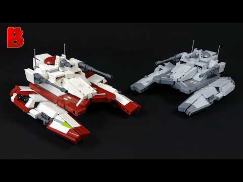 These Custom Lego TX-130T Fighter Tanks are AMAZING!