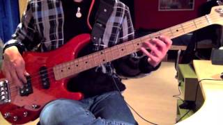 Video thumbnail of "Waylon - Wicked Way (Bass Cover)"