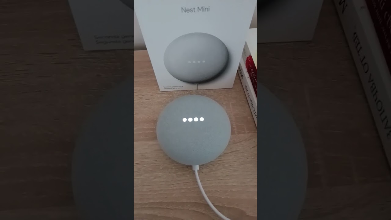 Google Nest Mini startup sound