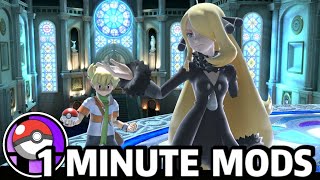 Cynthia Over Sephiroth | 1 Minute Mods (Super Smash Bros. Ultimate)