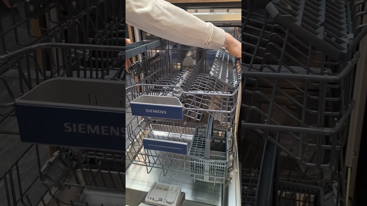 Un lave-vaisselle très polyvalent avec les 2 accessoires pour couverts. 