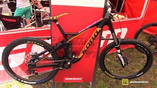 2016 Kona Supreme Operator Down Hill Mountain Bike - Sram Stand Walkaround - Demo Day 2015 Eurobike