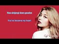 Goodbye my love Lyrics   Ailee