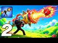 Boom Stick: Bazooka Puzzles - Gameplay Walkthrough Part 2 - Stickman Bazooka Puzzle (Android, iOS)