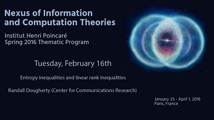 Nexus Trimester - Randall Dougherty (Center for Co...