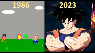 Evolution of Dragon Ball Games 1986 - 2023 #dbz #evolutionofgames #goku #dragonball