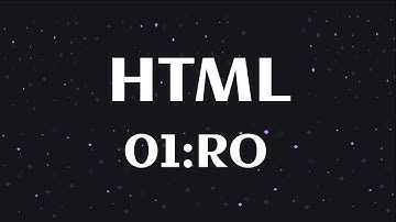 Structura unui document HTML