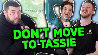 Greeley Tells Mainlanders Do NOT Move to Tassie! | Luke and Lewis Clips
New Episode Every Tuesday and Thursday 5PM
Full episodes here: https://www.youtube.com/channel/UCrVRavp-eMeiWAuGcMJ1h0g
Stand Up Comedy Shows: https://www.lukeandlewis5.com/tour-dates
Subscribe on iTunes here: https://goo.gl/AAsepW
Or on Spotify Here: https://open.spotify.com/show/5xVQLgqcOCNQ358mDtPkvo
Luke and Lewis Highlights Channel:
https://www.youtube.com/channel/UCXvxTAxTQuBbSUQ92cfPMFw
Facebook: https://www.facebook.com/LukeandLewisShow/
Instagram: https://www.instagram.com/luke_and_lewis/ Greeley Tells Mainlanders Do NOT Move to Tassie! | Luke and Lewis Clips