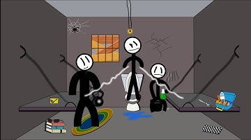 Stickman Jailbreak 5 : Funny Escape Simulation | Funny Moment Walkthrough (android)