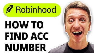 How To Find Your Robinhood Account Number [2025 Guide]