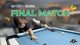 Leong Kim Yang vs Lim Jun Xian | The King’s Pool May 'A' Divisional Championship | Finals