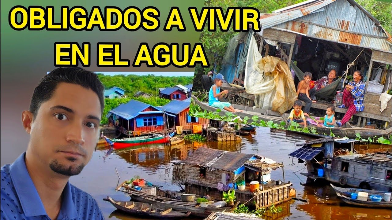 Cubanos descubren Familias enteras viviendo en casas flotantes en medio de un Lago.