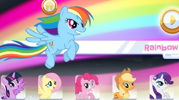 My little pony rainbow running game with new updates