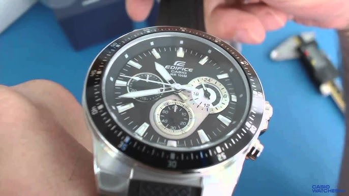 Casio Edifice EF-552-1AV - YouTube