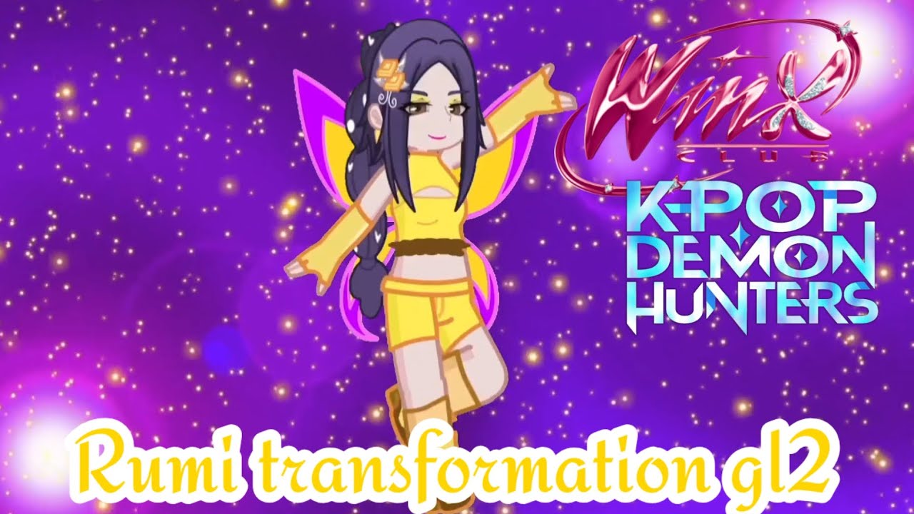 Rumi transformation gl2 | winx club x K-pop demon hunters | huntrix | | gl2 |