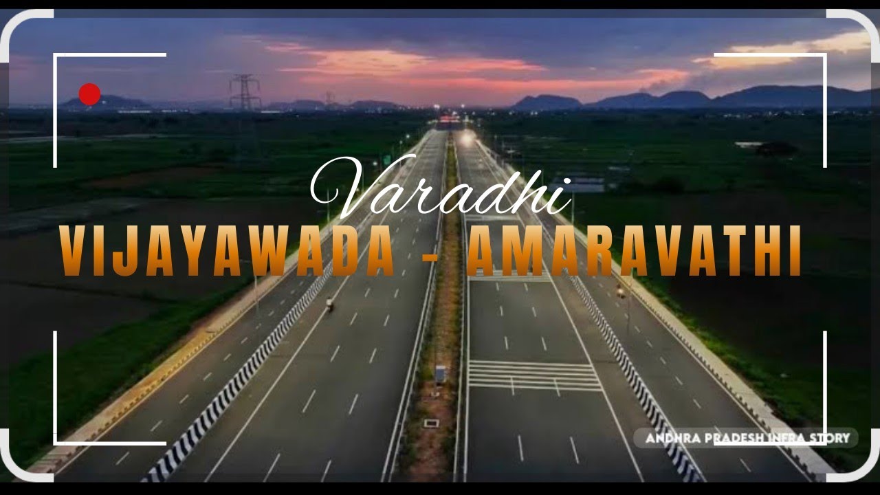 [India 4k] Vijayawada - Amaravati varadhi bridge car drive tour || 8th ...