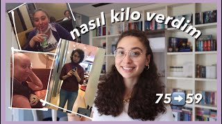 NASIL 16 KİLO VERDİM? | psikolojik çöküş, en zor süreç