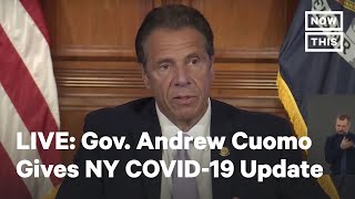 NY Gov. Andrew Cuomo Holds a Press Conference | LIVE | NowThis