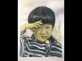 Portrait of a boy &quot;Ryunosuke&quot; Aquarell  #timelapse #aquarell #portrait #painting #watercolor