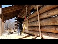 Cutting a Giant Hole in My Log Cabin