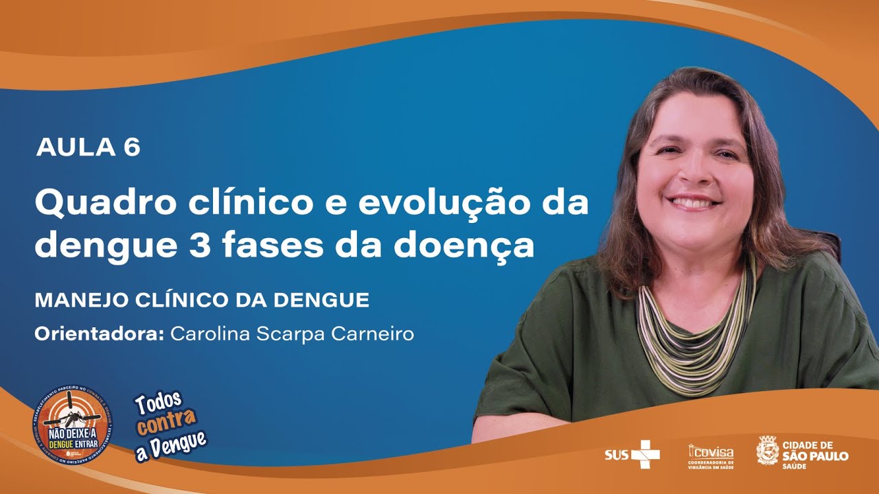 Aula 6 - quadro clínico e evolução da Dengue 3: fases da doença - YouTube
