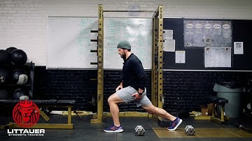 Dumbbell Split Snatch