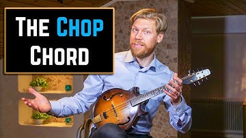 Bluegrass Mandolin Lesson - Rhythm - The Chop Chord