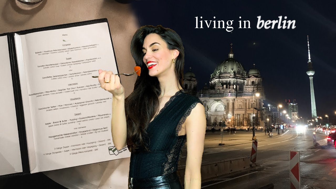 Living in Berlin | eating at the most expensive vegan restaurant & visiting the DDR museum
