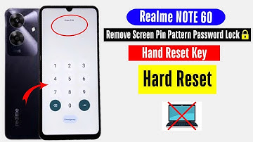 Realme Note 60 Hard Reset | Unlock Screen Lock | Realme Note 60 Pattern Password Pin Lock Kaise Tode
